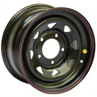 Off Road Wheels Nissan/Toyota 8x16 6*139.7 ET0 DIA110.1 Black Штампованный