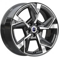 K&K Кайан 7.5x18 5*115 ET43 DIA70.1 Алмаз черный Литой