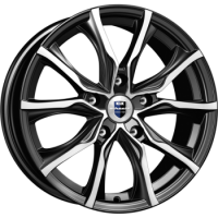 K&K Твист 7.5x17 5*120 ET42 DIA67.1 Алмаз черный Литой