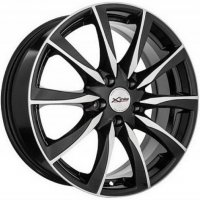 X'trike X-120 7x17 5*105 ET38 DIA56.6 BKFP Литой