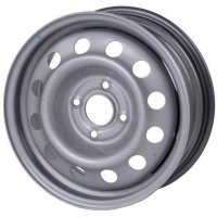 ТЗСК Huyndai Solaris/Kia Rio 6.5x16 4*100 ET50 DIA54.1 Silver Штампованный