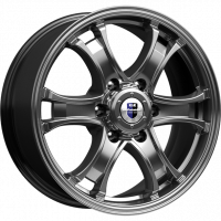 K&K Балеар 7.5x18 6*127 ET38 DIA77.8 Дарк платинум Литой