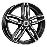 K&K Sayan 6x16 5*110 ET45 DIA63.3 Алмаз черный Литой