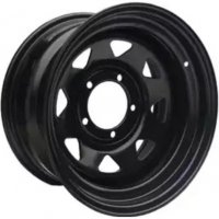 Off Road Wheels УАЗ 7x16 5*139.7 ET-19 DIA110.1 Black Штампованный
