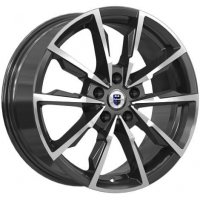 K&K Меренге 7.5x17 5*115 ET40 DIA70.1 Алмаз черный Литой
