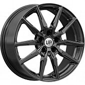 Wheels UP UP121 7x17 5*112 ET45 DIA66.6 New Black Литой