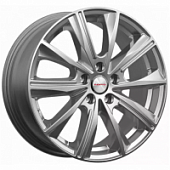 K&K Арнар 6x15 4*100 ET40 DIA67.1 Дарк платинум Литой