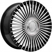 Kahn Li9 Style 9.5x22 5*120 ET40 DIA62.5 Gloss Black Face Кованый
