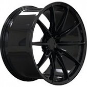 Brixton R11 11x22 5*112 ET28 DIA66.6 Gloss Black Кованый