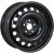 Trebl X40925 7x17 5*114.3 ET45 DIA67.1 Black Штампованный