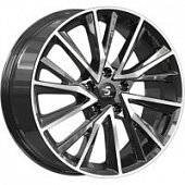 K&K КР010 7.5x18 5*108 ET36 DIA65.1 Алмаз черный Литой