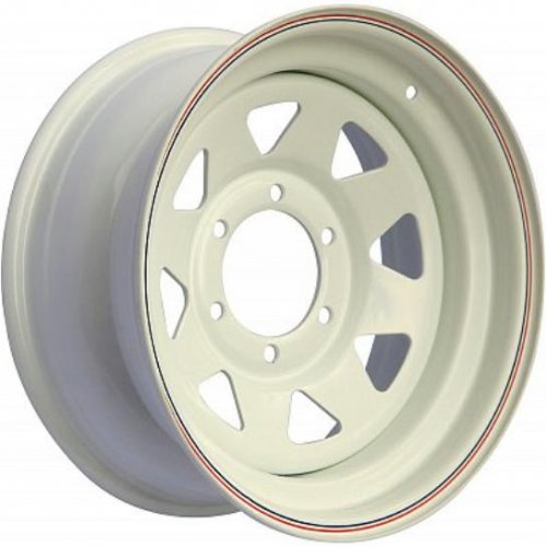 Off Road Wheels Niva 7x16 5*139.7 ET25 DIA98.5 White Штампованный