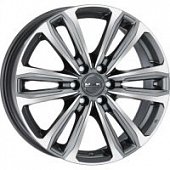 MAK Safari 6 7.5x17 6*139.7 ET48 DIA92.3 Gunmetal Mirror Face Литой