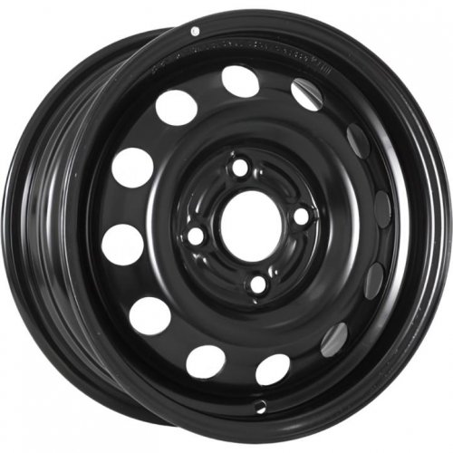 Евразиа Тапо 64E45H 6x15 4*114.3 ET45 DIA67.1 Black Штампованный