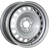 Trebl 64A50C P 6x15 4*100 ET50 DIA60.1 Silver Штампованный
