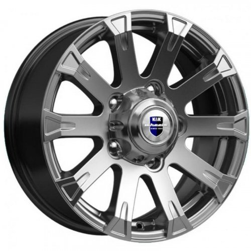K&K Байкал 7x16 5*139.7 ET35 DIA98.1 Дарк платинум Литой