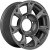 Khomen KHW 1505 5.5x15 5*139.7 ET5 DIA108.1 Gray Литой