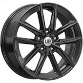 Wheels UP UP104 6.5x17 5*114.3 ET50 DIA67.1 New Black Литой