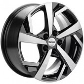 Carwel Тенис 7x17 5*110 ET46 DIA63.3 BL Литой