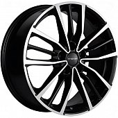 Khomen KHW 1812 7x18 5*114.3 ET45 DIA67.1 Black-FP Литой