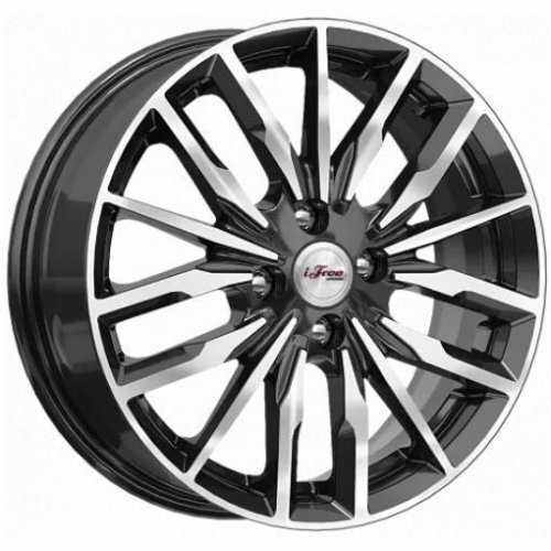 iFree Миконос 6x16 5*100 ET38 DIA57.1 Блэк Джек Литой
