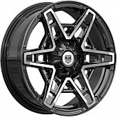 K&K Блэкберн 8x17 6*139.7 ET30 DIA106.1 Алмаз черный Литой