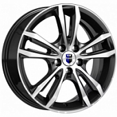 K&K Samara 6x16 4*98 ET35 DIA58.6 Алмаз черный Литой