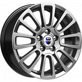 K&K Неман 6x15 4*100 ET46 DIA54.1 Дарк платинум Литой