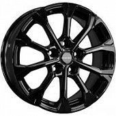 Khomen KHW 1605 6.5x16 5*114.3 ET50 DIA67.1 Black Литой