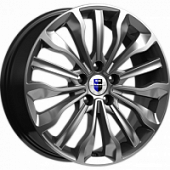 K&K Атакама 6.5x17 5*108 ET50 DIA63.3 Дарк платинум Литой
