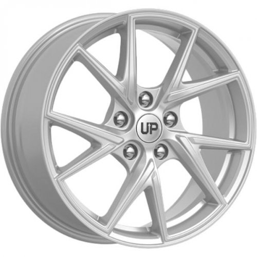 WUP UP105 7x17 5*114.3 ET40 DIA67.1 Silver Classic Литой