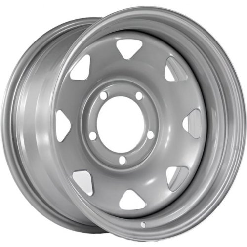 Trebl Off-road 02 8x16 5*139.7 ET10 DIA110.1 Silver Штампованный