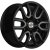Carwel Барал 7.5x17 6*139.7 ET25 DIA106.1 BL Литой