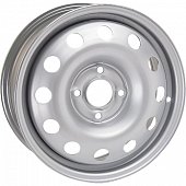 Trebl 7255 P 6x15 4*108 ET47.5 DIA63.3 Silver Штампованный