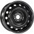 Trebl R-1748 7.5x18 5*114.3 ET45 DIA60.1 Black Штампованный Trebl R-1748 7.5x18 5*114.3 ET45 DIA60.1 Black Штампованный