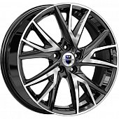 K&K Кайлас 6.5x18 5*114.3 ET35 DIA67.1 Алмаз черный Литой