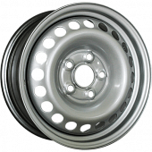 ТЗСК Nissan Qashqai 6.5x16 5*114.3 ET40 DIA66.1 Silver Штампованный