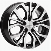 Khomen KHW 1608 6.5x16 5*114.3 ET45 DIA67.1 Black-FP Литой