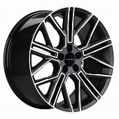 Khomen KHW 2101 9.5x21 5*112 ET36 DIA66.6 Black-FP Matt Литой