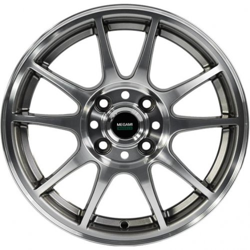 Megami MGM-5 6x15 4*100 ET40 DIA60.1 GMF Литой