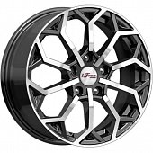 iFree Спейс-Нидл 6.5x16 5*108 ET37 DIA67.1 Блэк Джек Литой