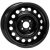 Eurodisk 65J43H 6x16 5*114.3 ET43 DIA67.1 Black Штампованный