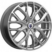 K&K Лилиом 6x16 4*100 ET45 DIA67.1 Дарк платинум Литой