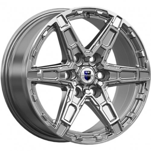 K&K Дистрикт 8x18 6*139.7 ET30 DIA106.1 Дарк платинум Литой