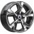 K&K Кайан 7.5x18 5*110 ET37 DIA65.1 Алмаз черный Литой