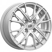 Wheels UP UP127 5.5x14 4*108 ET37 DIA63.3 Silver Classic Литой