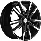 Khomen KHW 1905 7.5x19 5*114.3 ET35 DIA60.1 Black-FP Литой