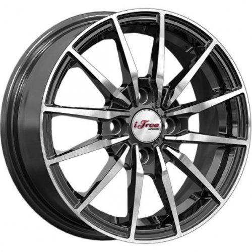 iFree Финчер 5.5x14 4*108 ET35 DIA63.3 Блэк Джек Литой