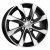 K&K Джемини 6x15 4*100 ET45 DIA54.1 Алмаз черный Литой