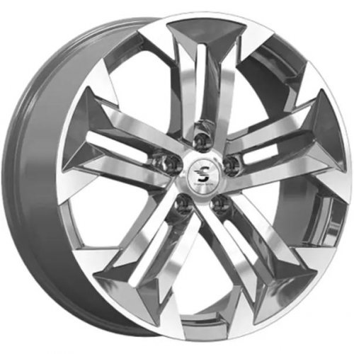 Скад KP015 7.5x19 5*108 ET38 DIA60.1 Diamond gloss graphite Литой